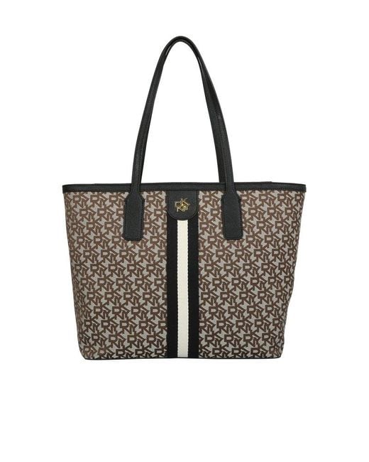 DKNY Carol Chino/Truffle, Shopping Bag