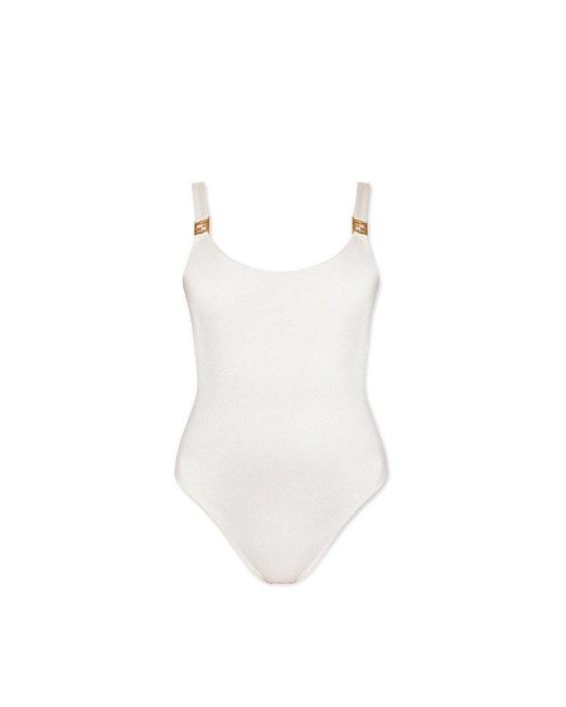 Fendi White One-piece Swimsuit
