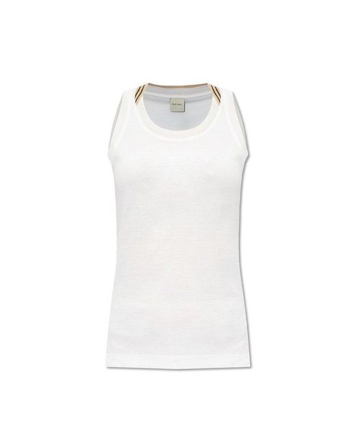 Paul Smith White Strappy Top,