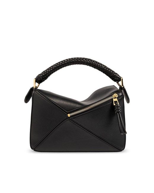 Loewe Black 'puzzle Small' Shoulder Bag,