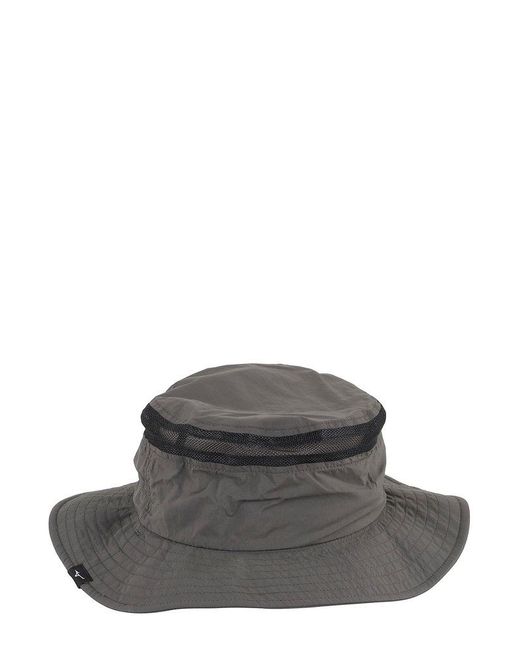 Mizuno Gray Wide-Brim Hat for men