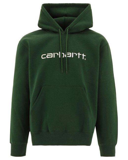 Carhartt WIP Green Carhartt Hoodie for men