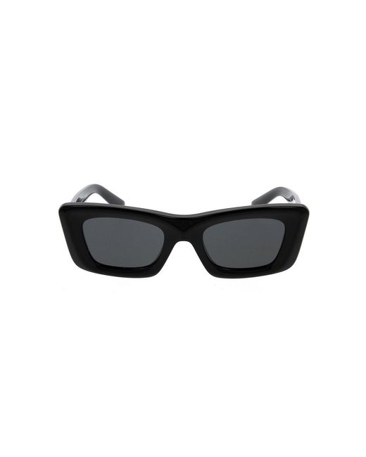 Prada Black Pr 13zs Cat-eye Acetate Sunglasses