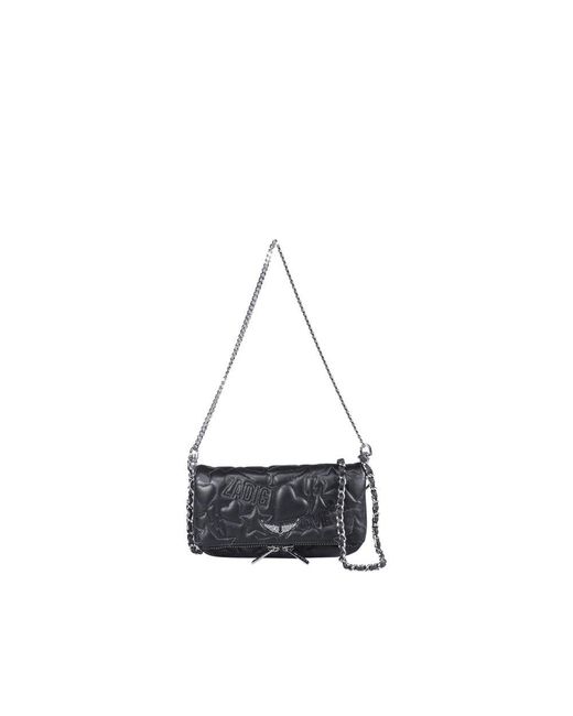 Zadig & Voltaire Rock Nano Cluch Bag in Black Lyst