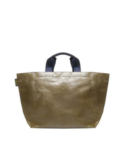Herve Chapelier Green Classic Tote Bag