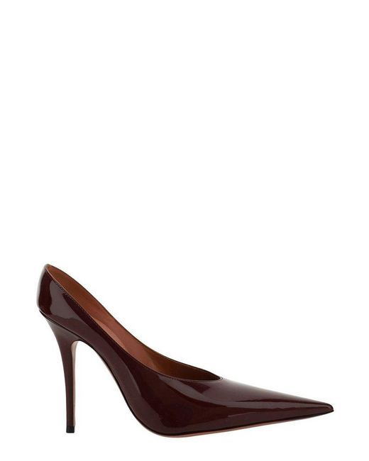Glossy pumps deals