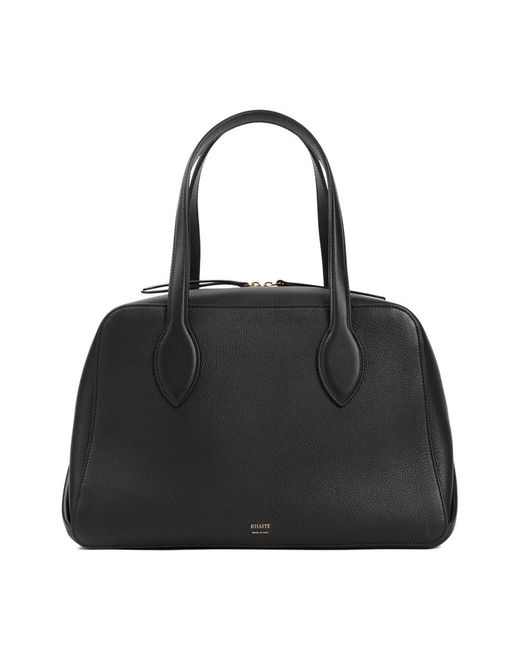 Khaite Black Maeve Medium Handbag