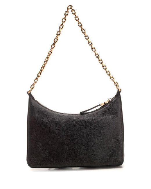 Givenchy Black Voyou Leather Chain Bag