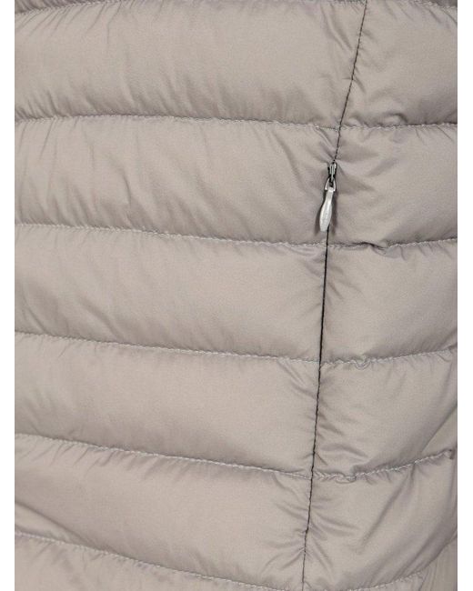 Herno Gray Rain Proof Vest Coats for men