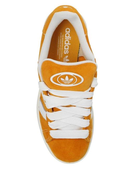 Adidas Originals Brown Campus 80S Low-Top Sneakers