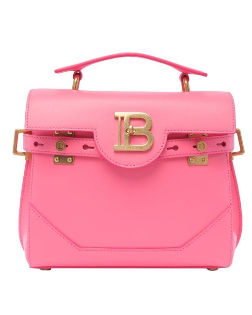 Balmain Pink B-Buzz 23 Handbag