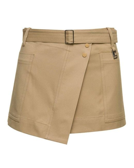 Low Classic Natural Pocket Mini Skirt