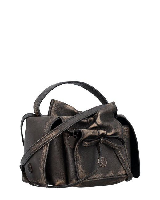 Acne Black Multipocket Vintage Mini Bag