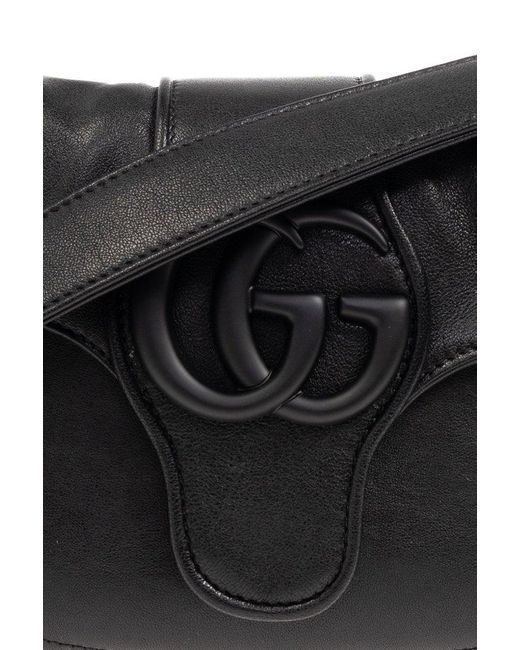 Gucci Black 'aphrodite' Shoulder Bag