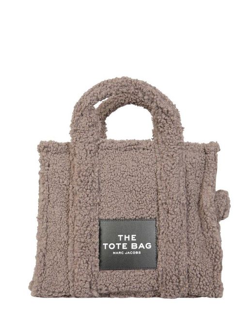 Marc Jacobs Brown The Teddy Small Traveler Tote Bag