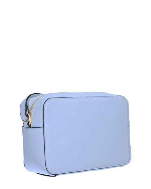 Liu Jo Blue Top Zipped Crossbody Bag