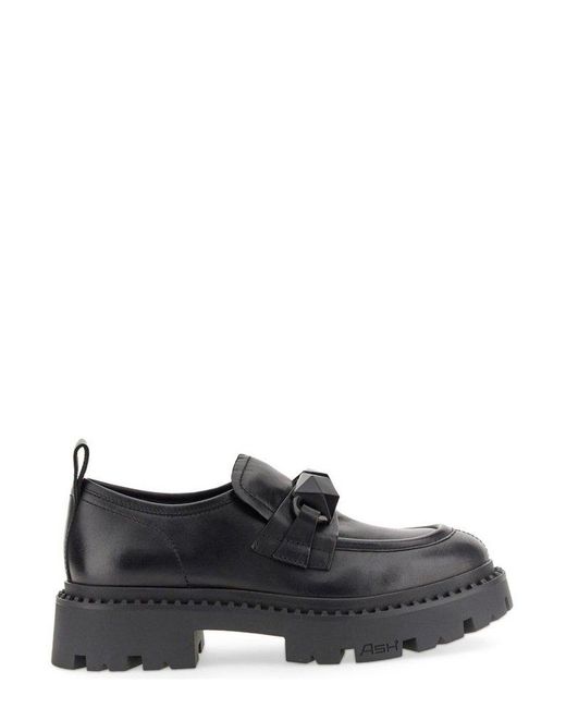 Ash Black Gemini Chunky-sole Loafers