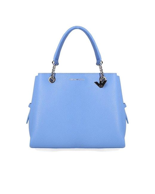 Emporio Armani Charm Light Blue Handbag