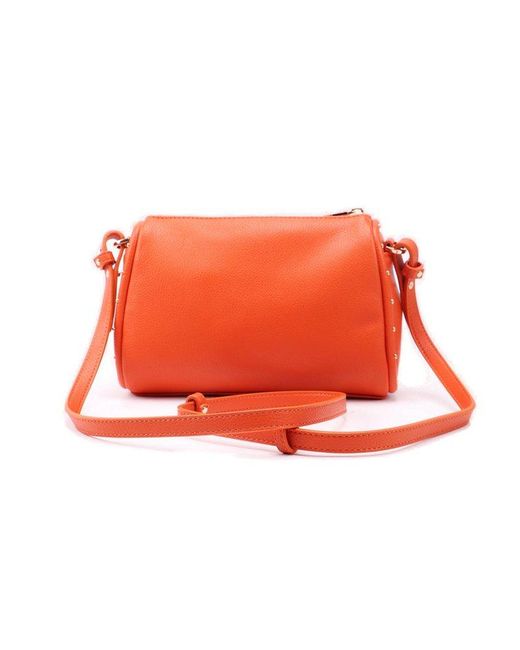 Liu Jo Orange Zipped Crossbody Bag