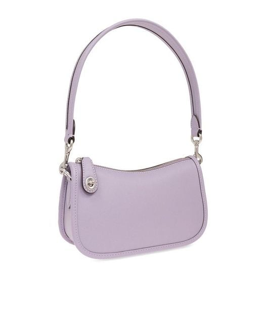 COACH Purple 'swinger 20' Shoulder Bag,