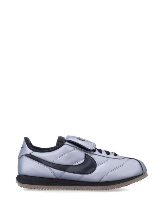 Nike Gray Cortez Se Quilted Sneakers
