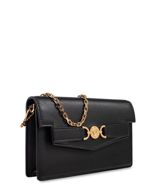 Versace Black Chain-Linked Wallet
