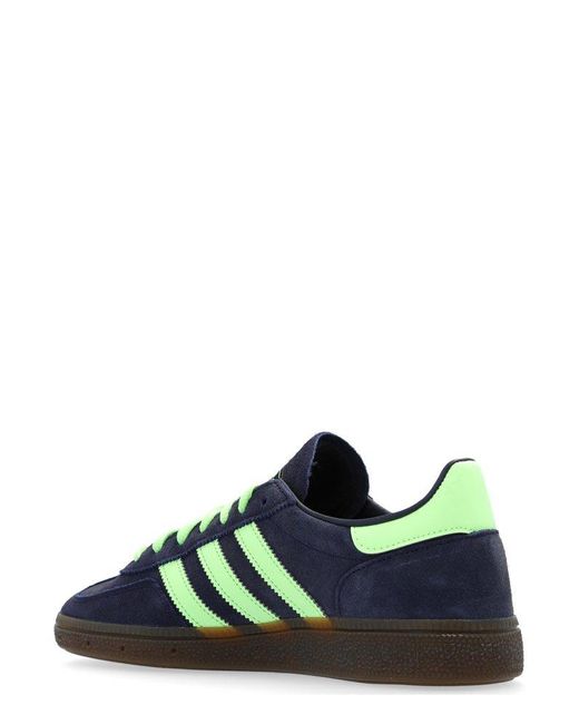 Adidas Originals Green Handball Spezial Low-top Sneakers for men
