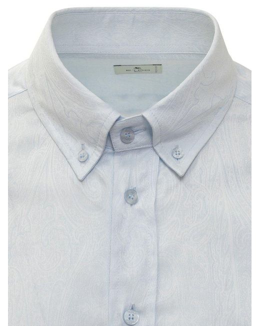 Etro White Rome Shirt for men