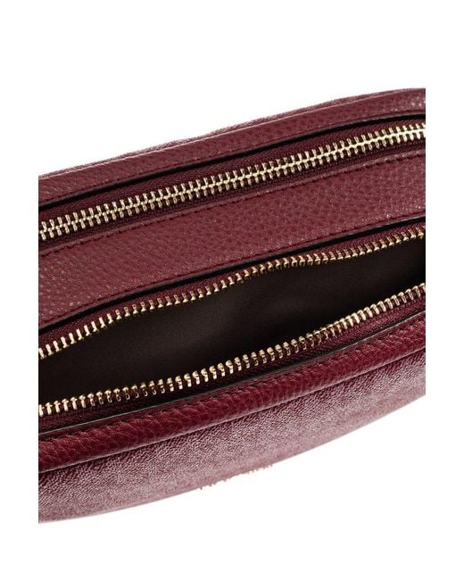 MICHAEL Michael Kors Purple Bryant Medium Signature Logo Camera Crossbody Bag