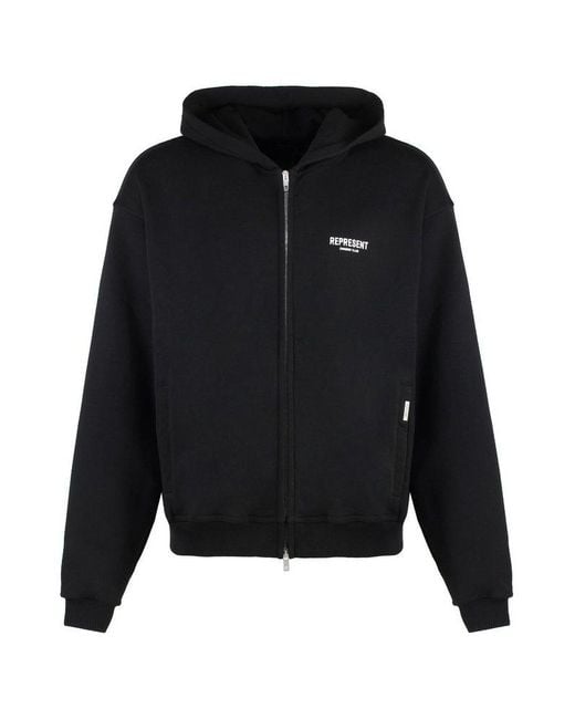 Represent Black Owners Club Zip Hoodie for men