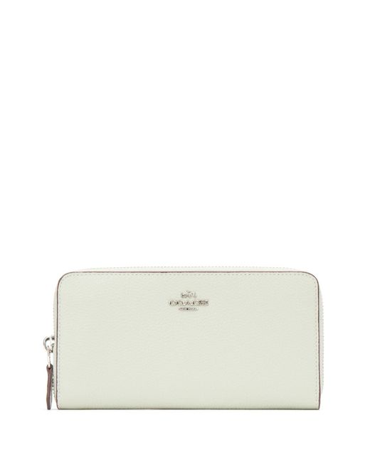 COACH mint Green Leather Wallet