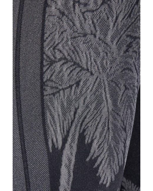 Palm Angels Black Palm Base Layer Ski leggings