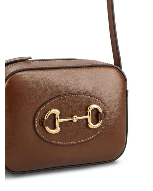 Gucci Horsebit 1955 Small Shoulder Bag in White Lyst