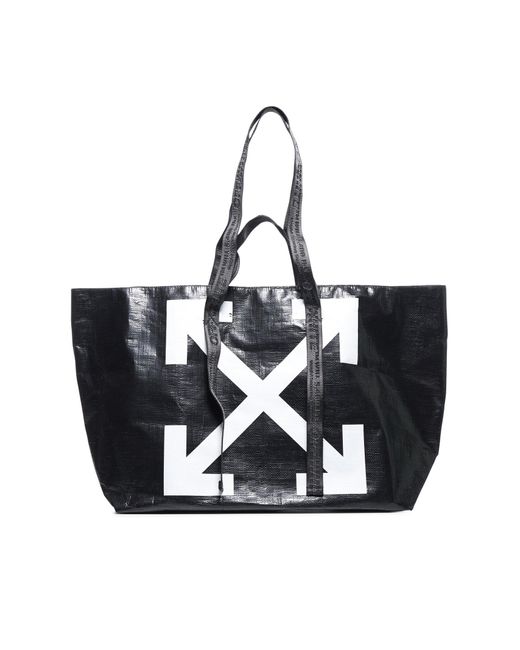 Off-White c/o Virgil Abloh Black New Commercial Tote Bag