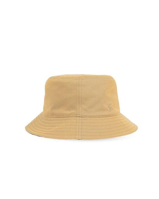 Burberry Natural Reversible Bucket Hat, for men