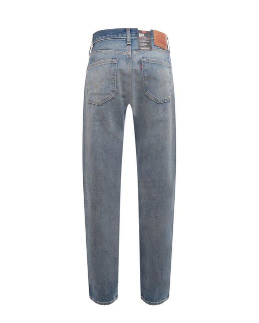 Levi's Blue 501 Jeans for men