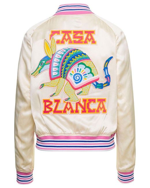 Casablancabrand Natural Alebrije Armadillo Souvenir Jacket