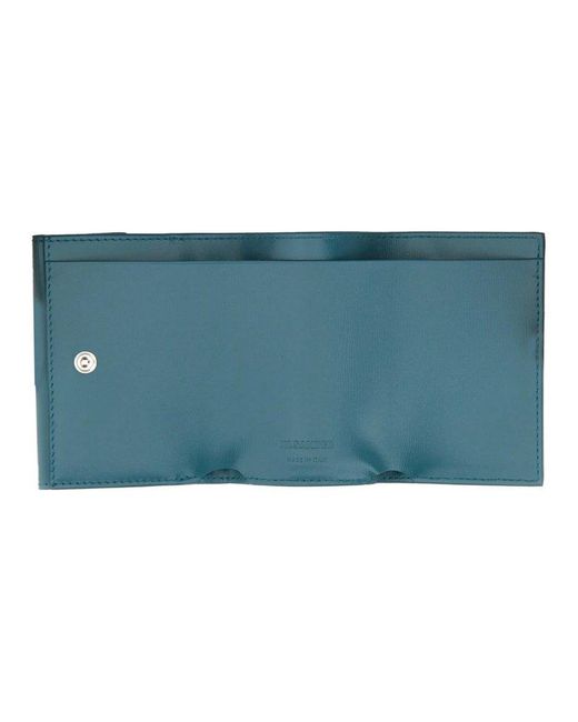 Jil Sander Blue Mini Wallet