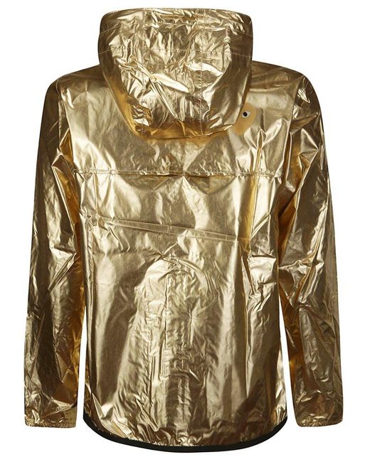 COMME DES GARÇONS PLAY Metallic Zipped Hooded Jacket