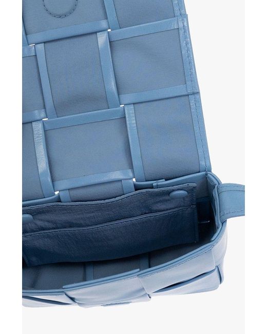 Bottega Veneta Blue 'cassette Mini' Shoulder Bag, for men
