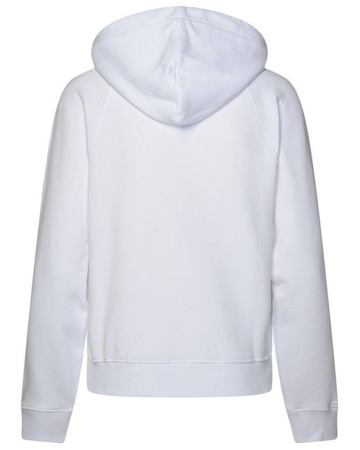 Moschino White Cotton Sweatshirt