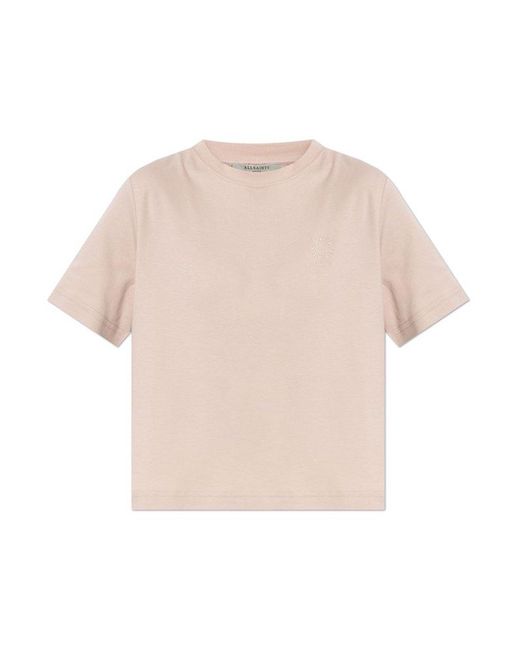 AllSaints Pink T-Shirt Lisa