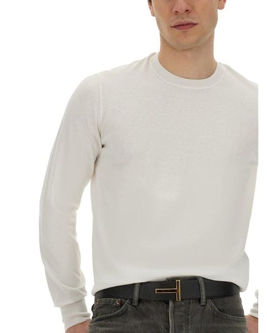 Tom Ford Gray Cotton Jersey for men