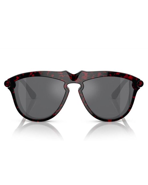 Burberry Black Aviator Sunglasses for men