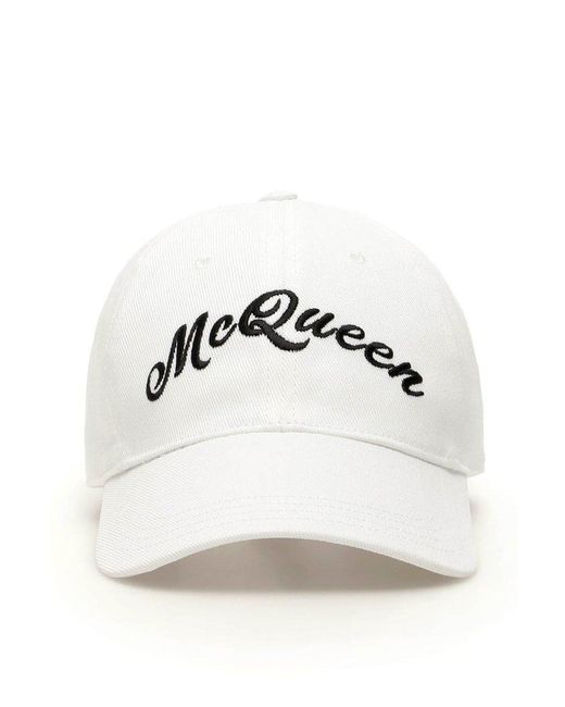 Alexander McQueen Cotton Logo Baseball 
