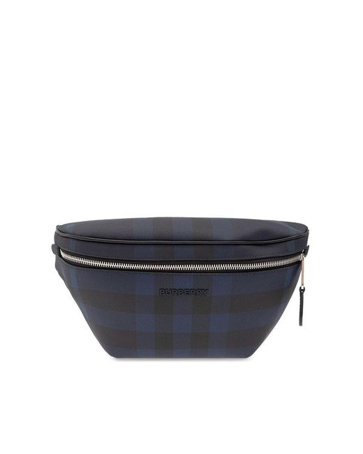 Burberry Blue ‘Cason’ Belt Bag for men