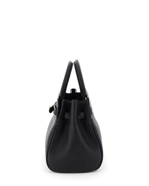 Mulberry Black Bayswater Small Top Handle Bag