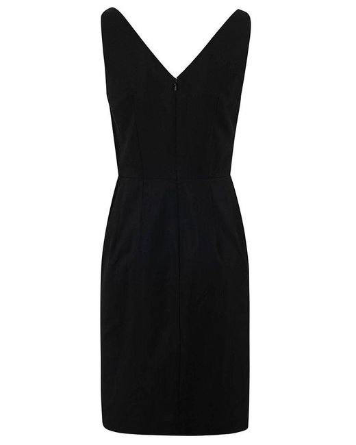 Moschino Black Sleeveless Mini Dress