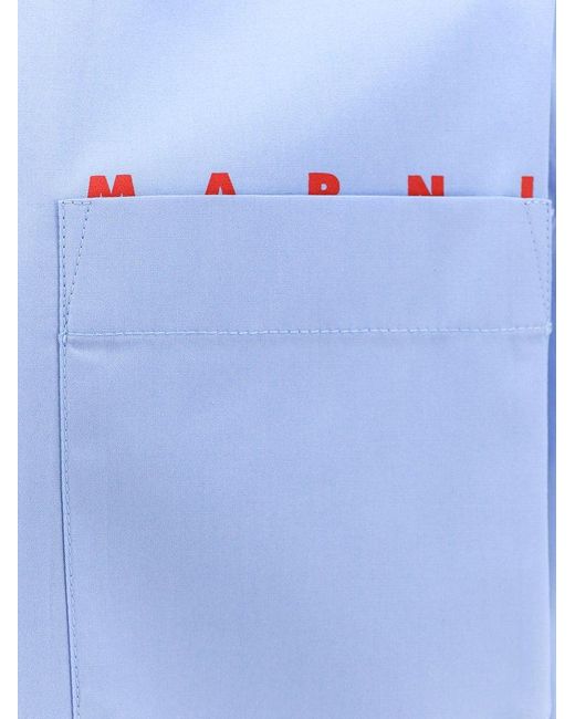 Marni Blue Shirt for men