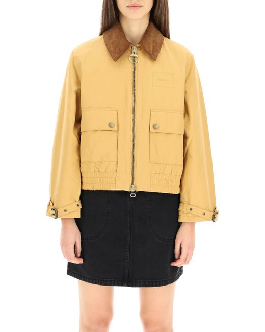 yellow casual jacket